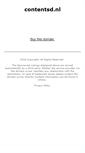 Mobile Screenshot of contentsd.nl