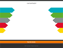 Tablet Screenshot of contentsd.nl